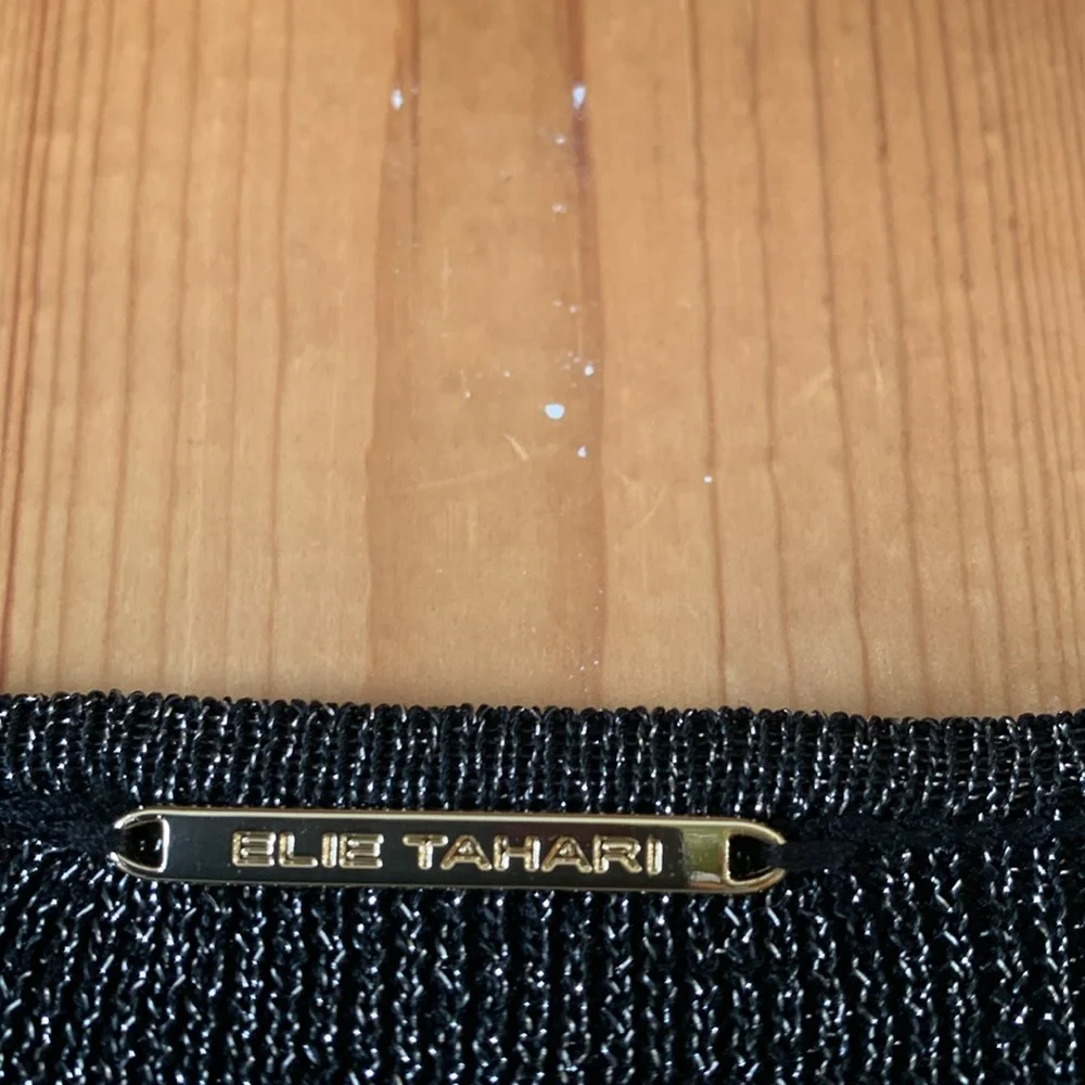 Elie Tahari Sparkly Evening Gown - Picture 3 of 4